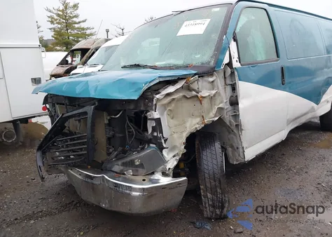 2017 GMC Savana 2500 Work Van from USA, damaged, VIN 1GTW7BFF2H1328393